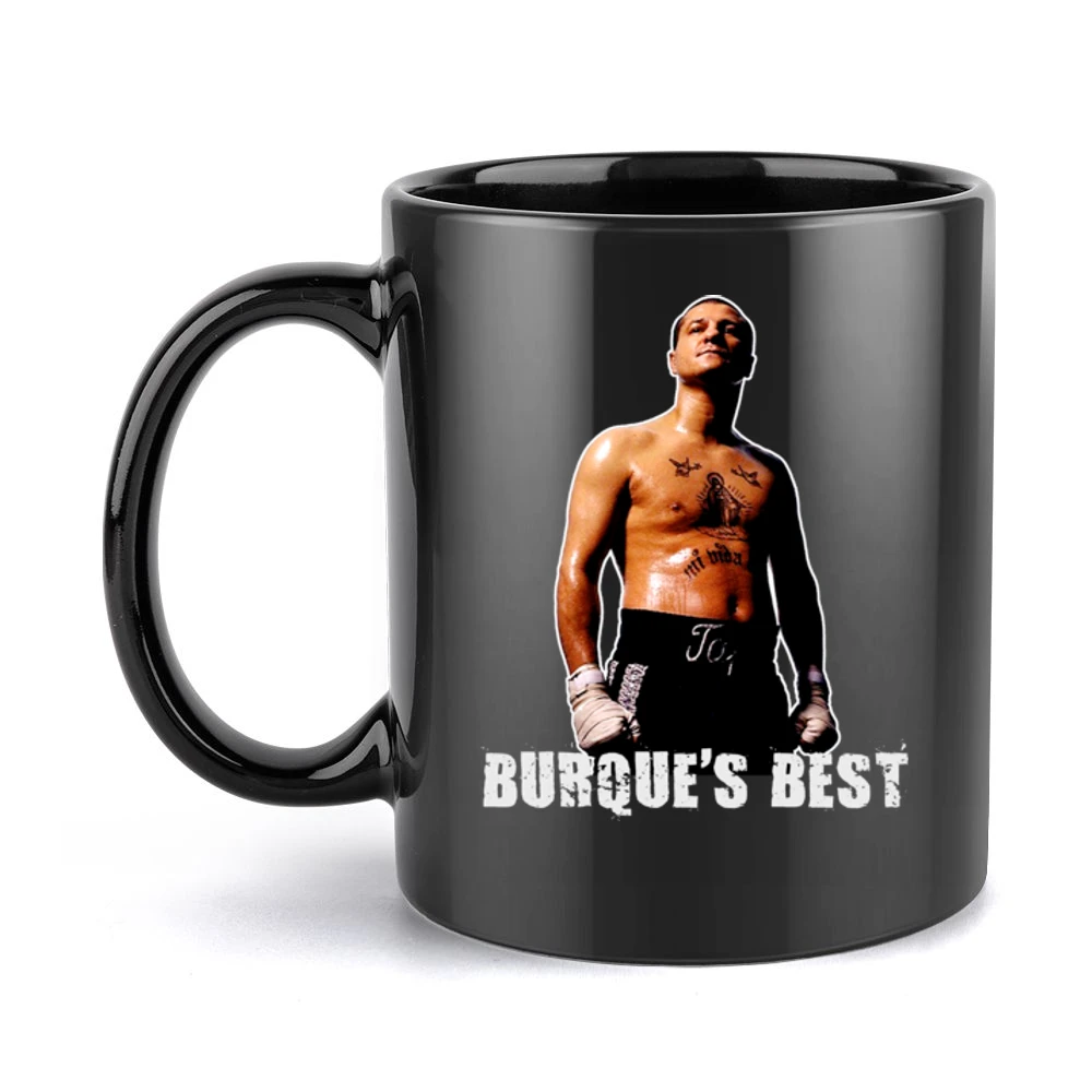 Boxing Legend -Johnny Tapia Boxing Legend Burques Best Box Black Mug