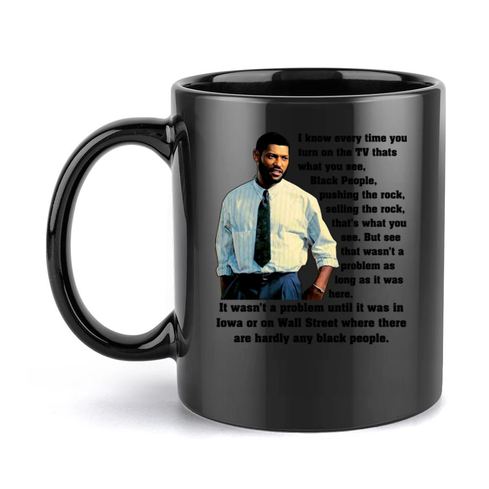 Boyz N The Hood Furious Quote Black Mug