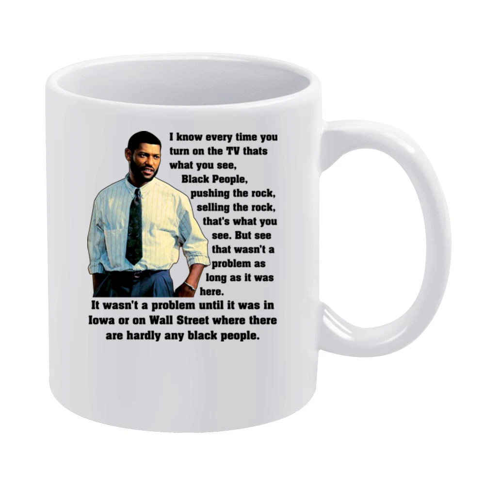 Boyz N The Hood Furious Quote White Mug