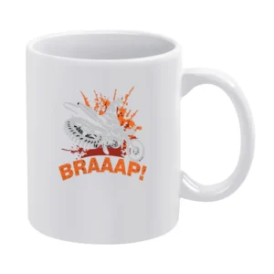 Braaap! Tshirt White Mug