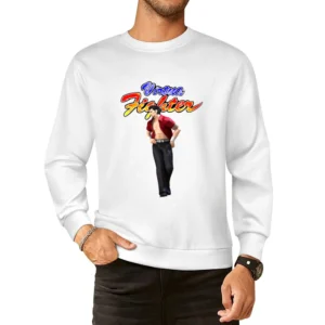 Brad Burns Virtua Fighter Arcade Fighting Retro Video Game Character F European Size Pullover Sweater
