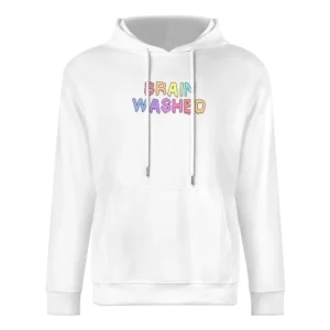 Brain Washed Colorful Drips Fun Tee Shirt European Size Men Hoodie