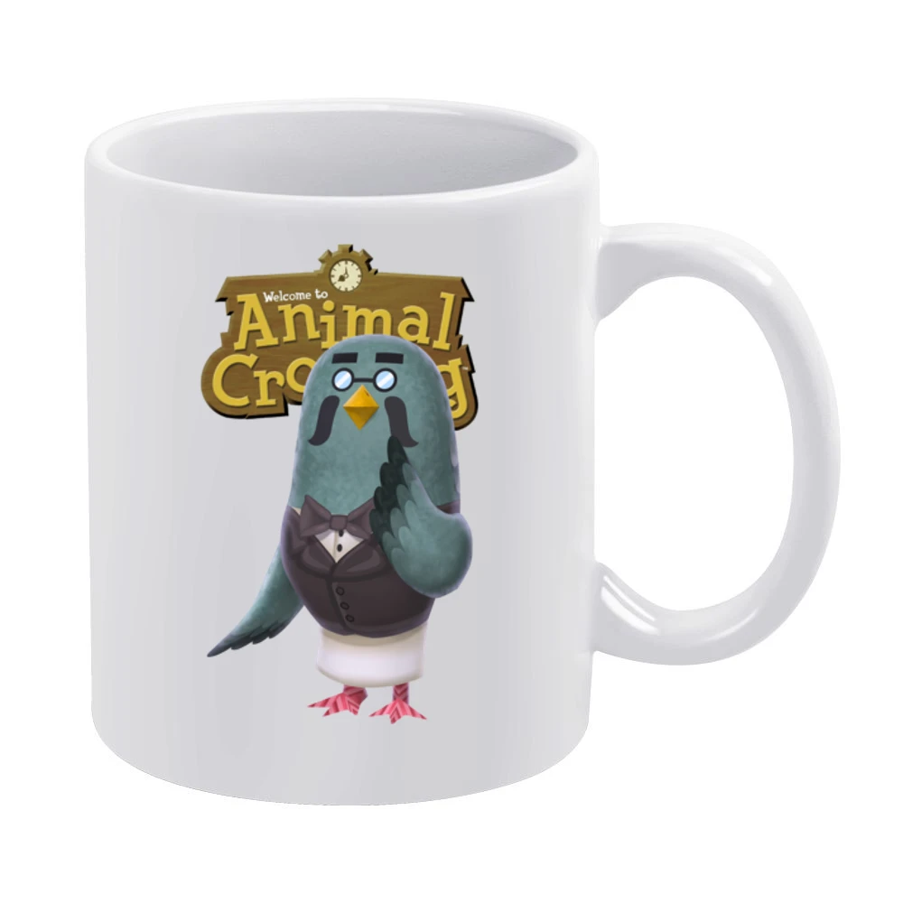 Brewster From Animal Crossing Nintendo Video Game Fan White Mug