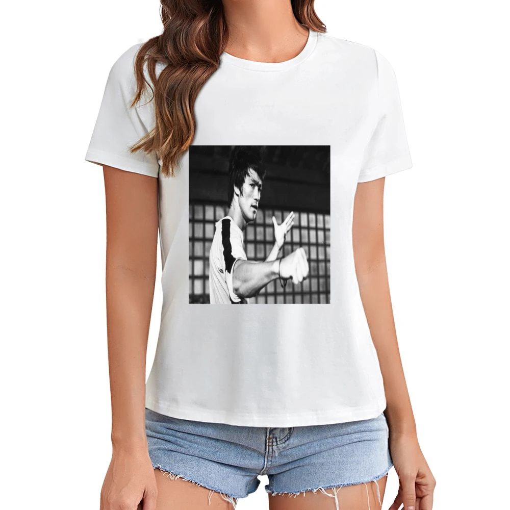 Bruce Lee Tshirt (all Sizes And Styles Available) Asian Size Women Ladies T-shirt