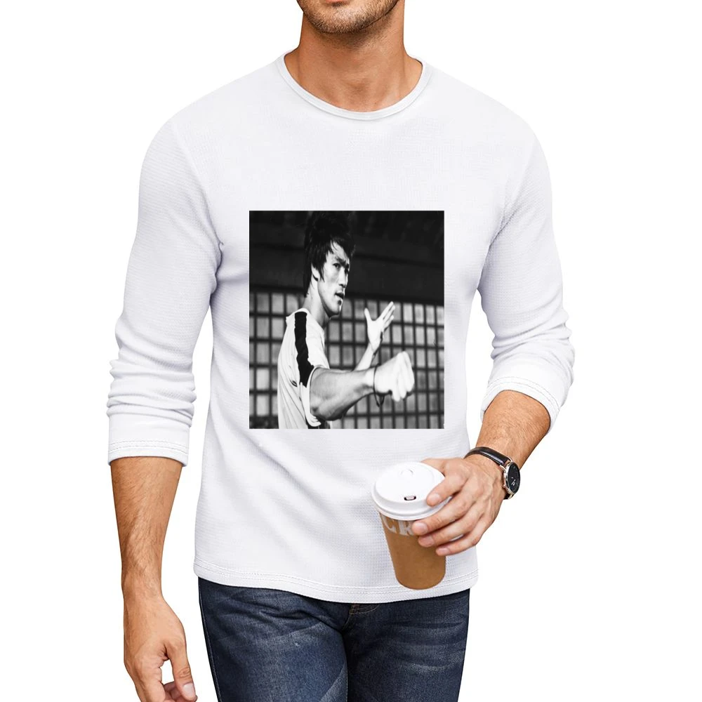 Bruce Lee Tshirt (all Sizes And Styles Available) Men CrewNeck Long Sleeve T-Shirt