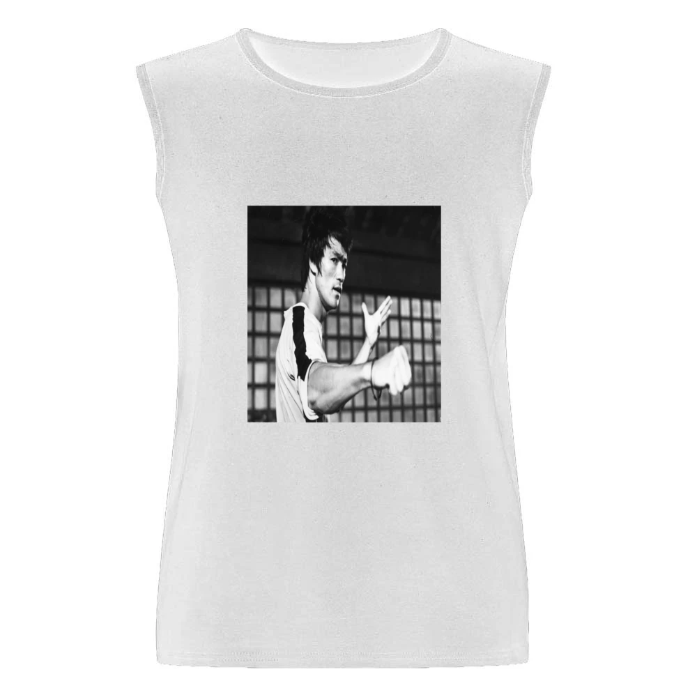 Bruce Lee Tshirt (all Sizes And Styles Available) Men Sleeveless T-Shirt
