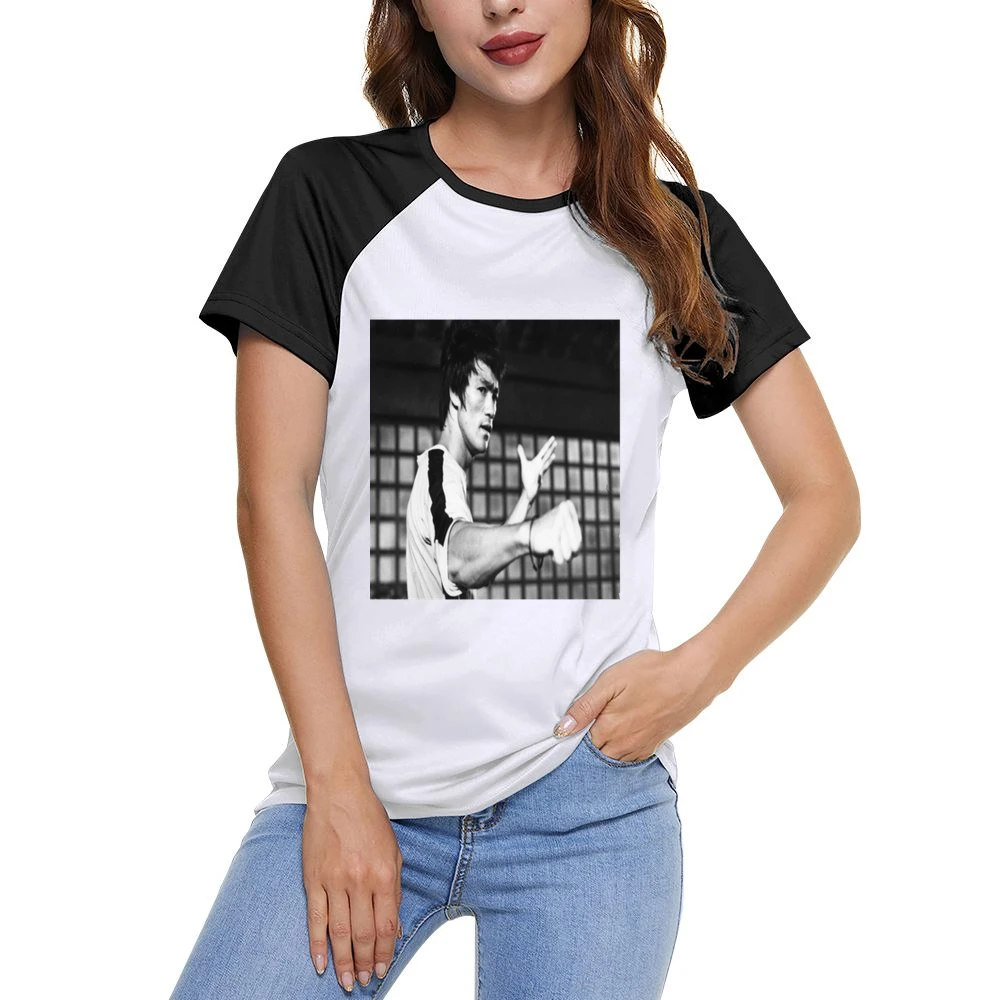 Bruce Lee Tshirt (all Sizes And Styles Available) Women Ladies Short Sleeve T-Shirt