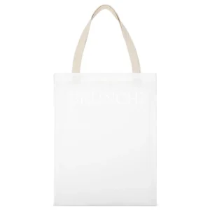 Brunch Funny Lunch Breakfast Popular Graphic Tee Shirt White Canvas Tote Shopping Bag