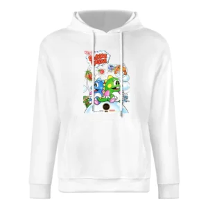 Bubble Bobble Nes Nintendo Old School Retro Video Game Fan Distressed European Size Men Hoodie