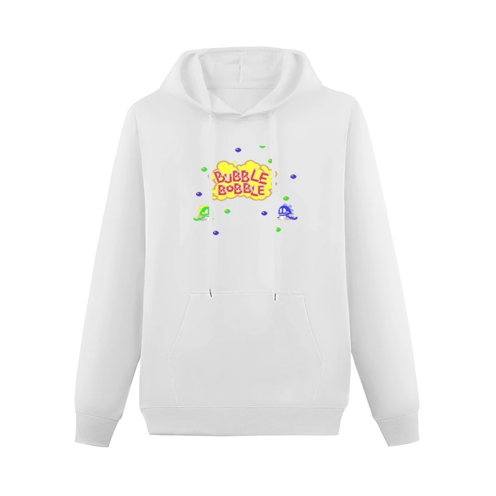 Bubble Bobble Video Game Retro 80s Men Hoodie With Pocket
