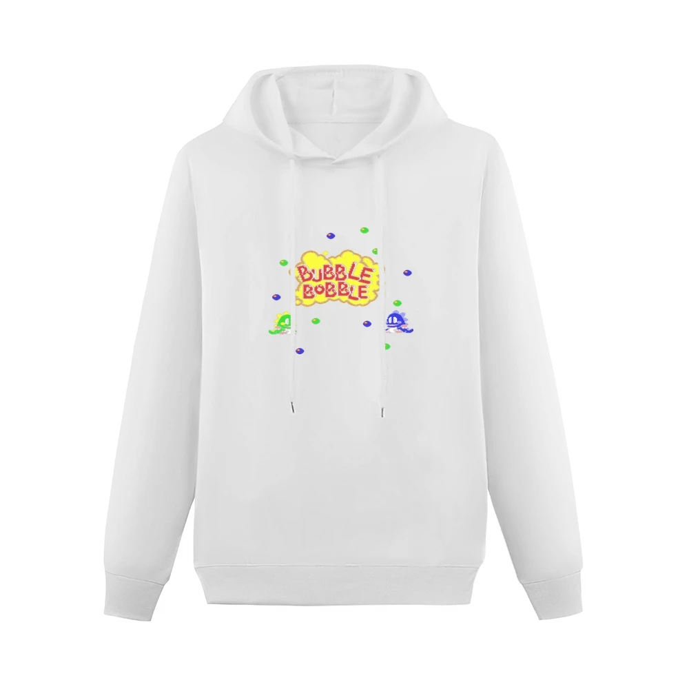 Bubble Bobble Video Game Retro 80s Men Hoodie Without Pocket