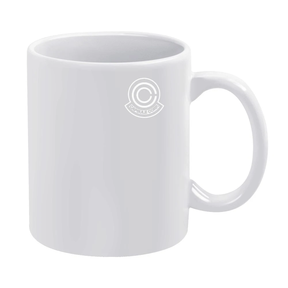 Bulma Capsule Corp Corporation Dragon ball Z pocket White Mug