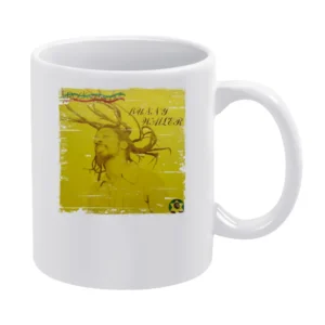 Bunny Wailer Rock N Groove Album Cover Distressed Image White Mug