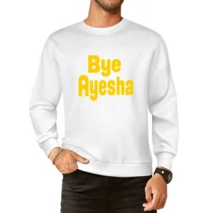 Bye Ayesha Curry Fun Cleveland Ohio Popular Basketball Graphic Fan Tee European Size Pullover Sweater