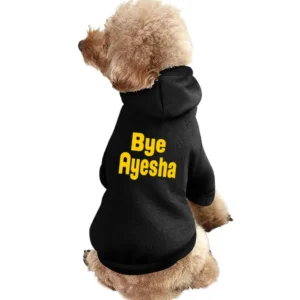 Bye Ayesha Curry Fun Cleveland Ohio Popular Basketball Graphic Fan Tee Pet Apparel Clothes