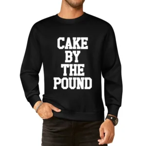Cake By The Pound Fun Popular Celebrity Graphic Music European Size Pullover Sweater