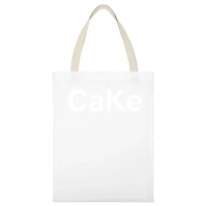 Cake Popular Kendall Jenner Cara Delevingne Gigi Hadid Graphic Celebri White Canvas Tote Shopping Bag