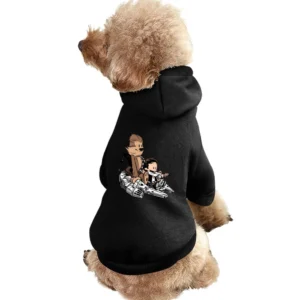 Calvin And Hobbes Hans parody star wars Pet Apparel Clothes