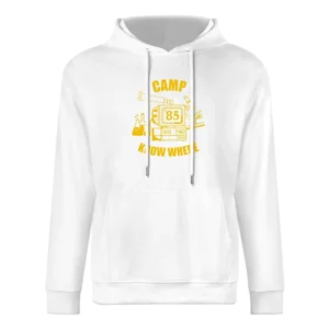 Camp Know Where Dusty Stranger Things Costume European Size Men Hoodie