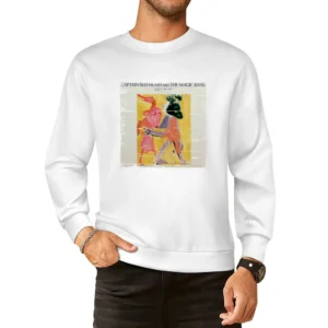 Captain Beefheart Shiny Beast Album Cover Distressed Image European Size Pullover Sweater