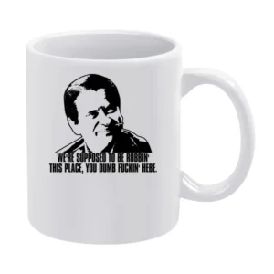 Casino Crime Movie Pesci Quote White Mug