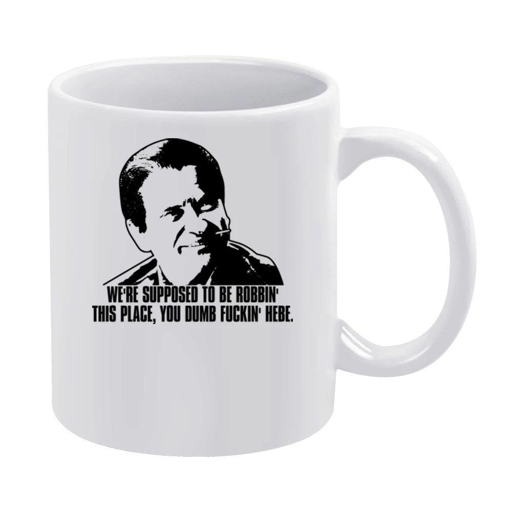 Casino Crime Movie Pesci Quote White Mug