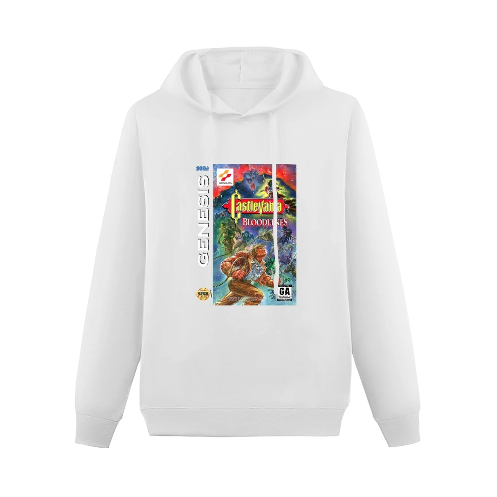 Castlevania Bloodlines Sega Genesis Old School Retro Video Game Fan Di Men Hoodie Without Pocket