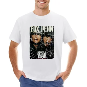 Casualties Of War Movie Poster Retro Aged Look Asian Size Men T-Shirt