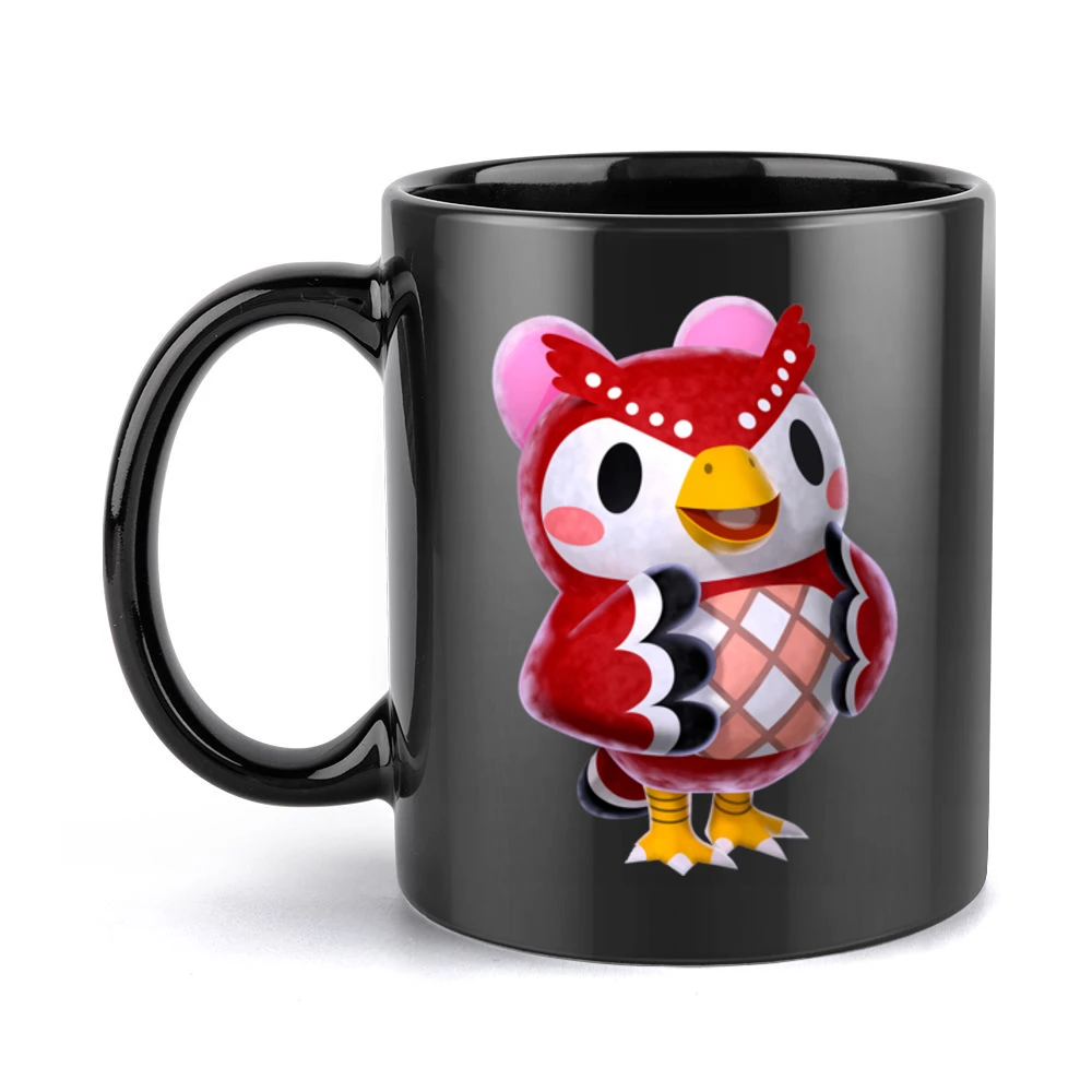 Celeste From Animal Crossing Nintendo Character Video Game Black Mug
