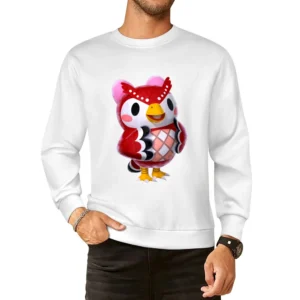 Celeste From Animal Crossing Nintendo Character Video Game European Size Pullover Sweater