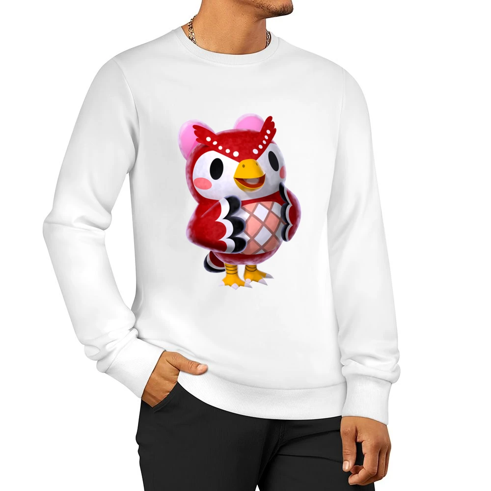Celeste From Animal Crossing Nintendo Character Video Game Men Pullover Sweatshirt