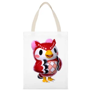 Celeste From Animal Crossing Nintendo Character Video Game White Canvas Tote Shopping Bag