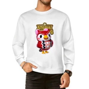 Celeste From Animal Crossing Nintendo Video Game Fan European Size Pullover Sweater
