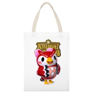Celeste From Animal Crossing Nintendo Video Game Fan White Canvas Tote Shopping Bag