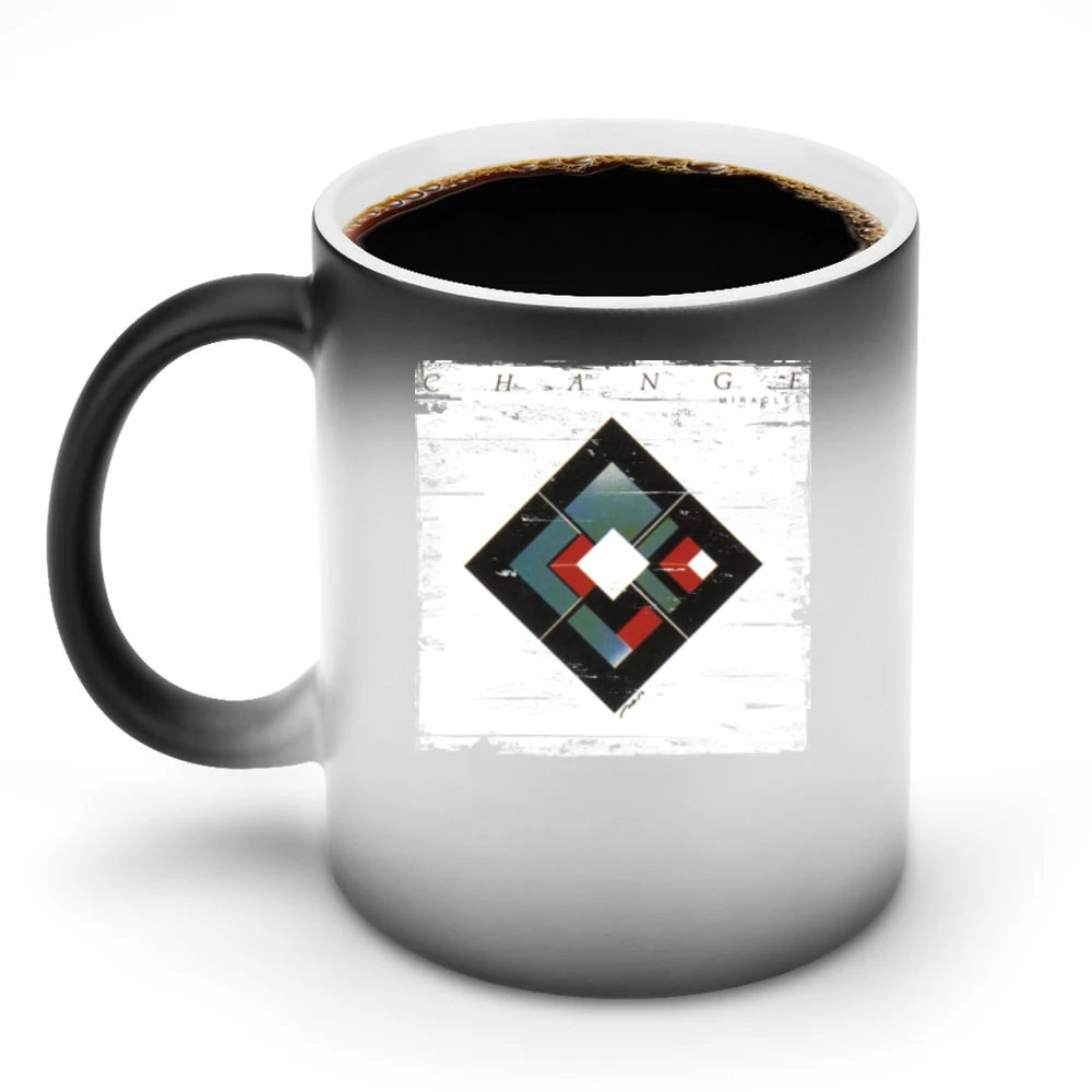 Change Miracles Album Cover Distressed Image Discoloration Mug