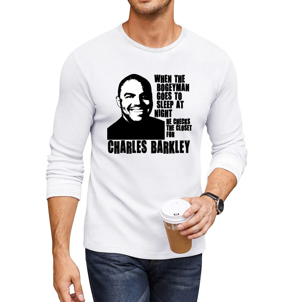 Charles Barkley Boogeyman Basketball Legend Men CrewNeck Long Sleeve T-Shirt