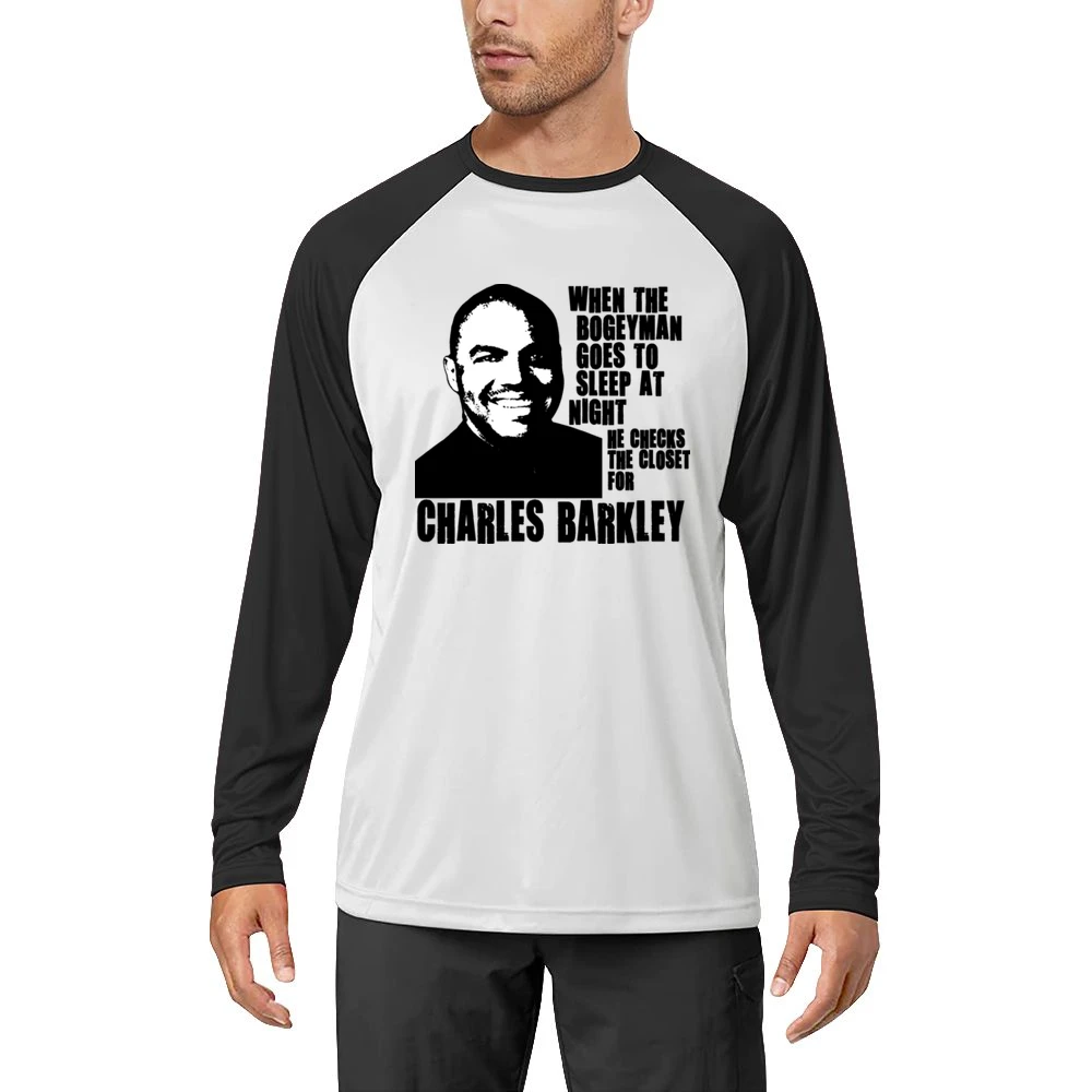 Charles Barkley Boogeyman Basketball Legend Men Long Sleeve T-Shirt