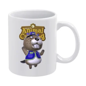 Chip From Animal Crossing Nintendo Video Game Fan White Mug