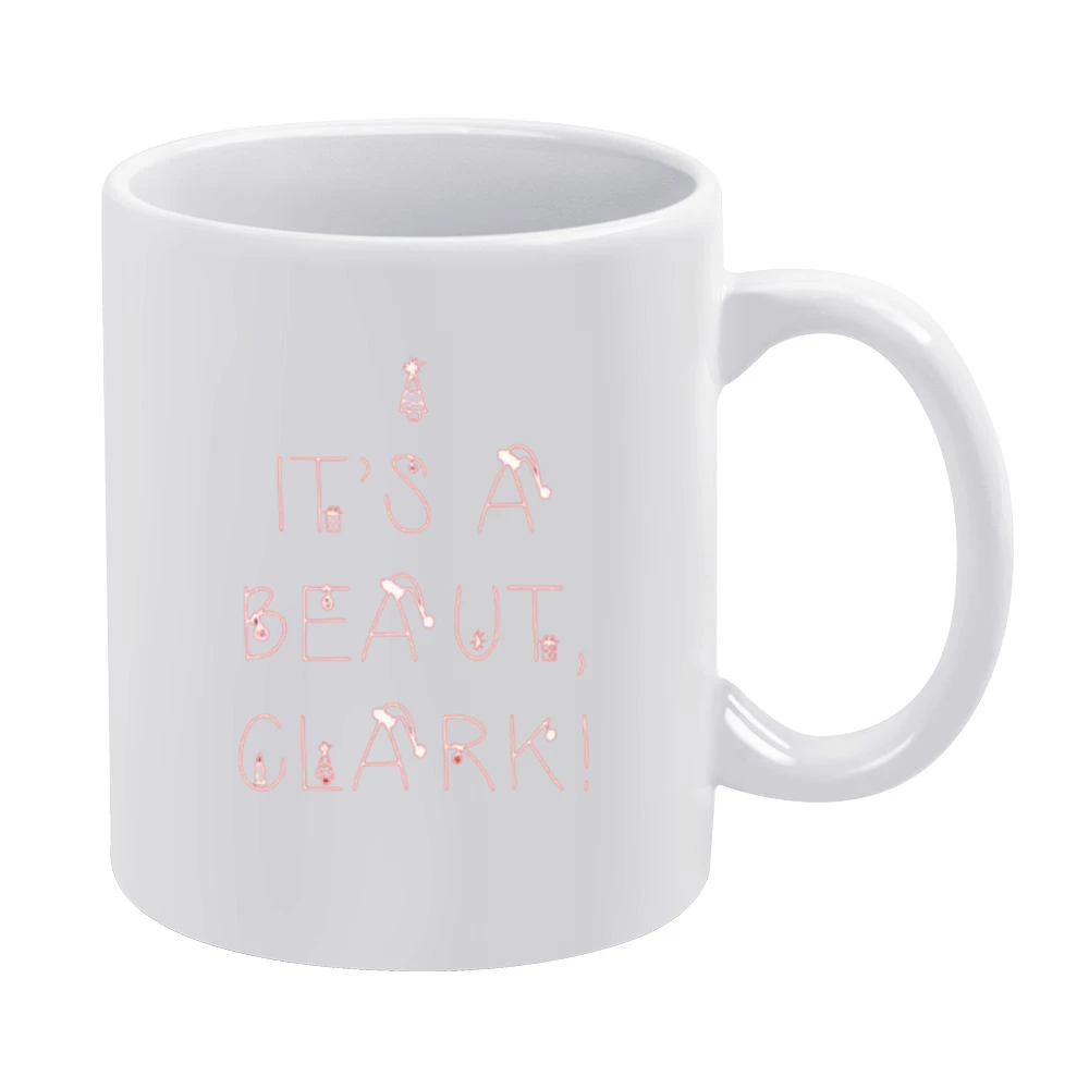 Christmas Vacation Clark Tshirt White Mug