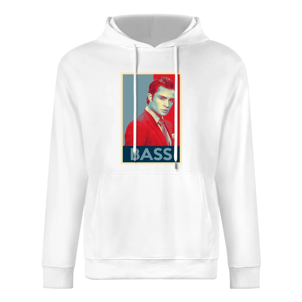 Chuck Bass Funny Obama Hope Poster Political Parody Gossip Girl Graphi European Size Men Hoodie