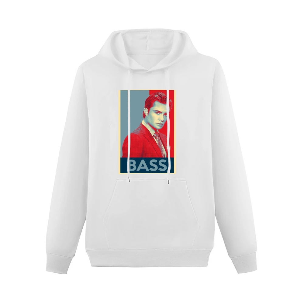 Chuck Bass Funny Obama Hope Poster Political Parody Gossip Girl Graphi Men Hoodie With Pocket