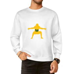Clay Matthews Packers Tshirt European Size Pullover Sweater