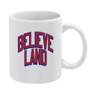 Cleveland Believeland Tshirt White Mug