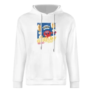 Clu Clu Land Nes Nintendo Old School Retro Video Game Fan Distressed T European Size Men Hoodie