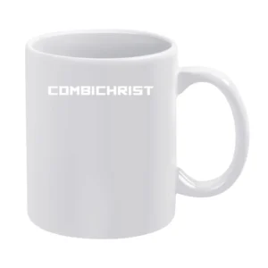 Combichrist white text Logo White Mug