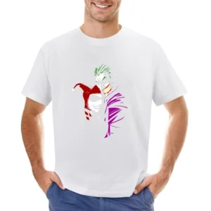 Comic Love Joker Harley Asian Size Men T-Shirt