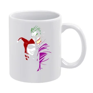 Comic Love Joker Harley White Mug