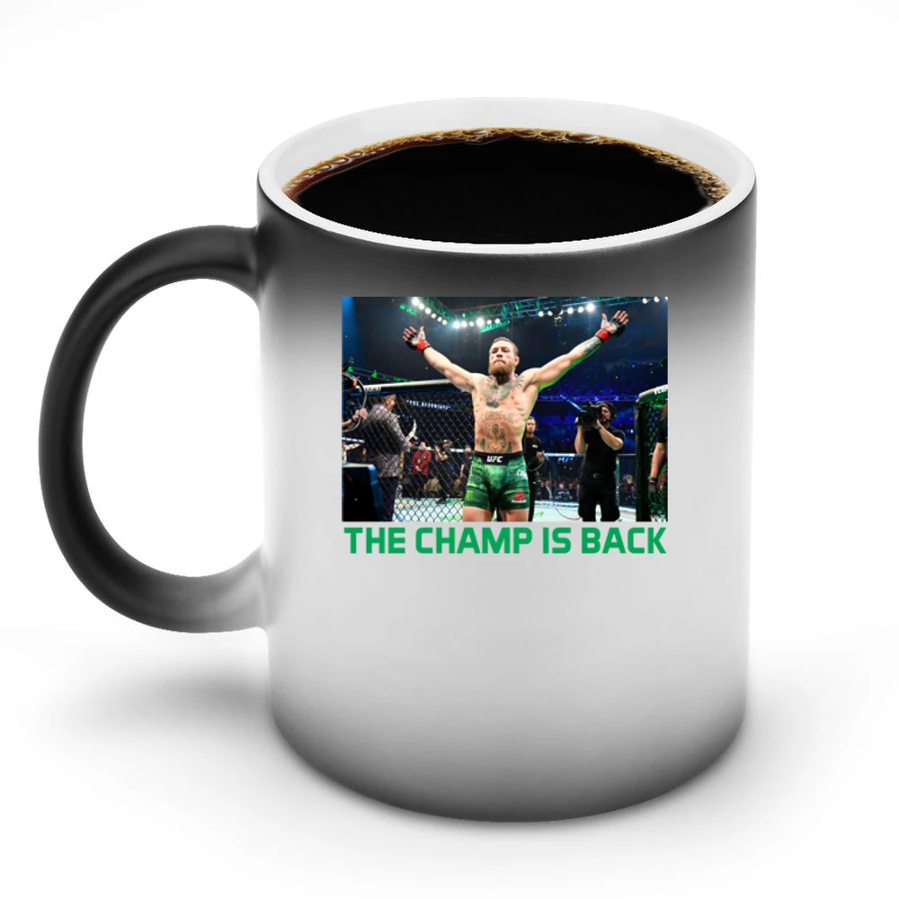 Conor Mcgregor The Champ Is Back Ufc 246 Mma Fight Fan Discoloration Mug