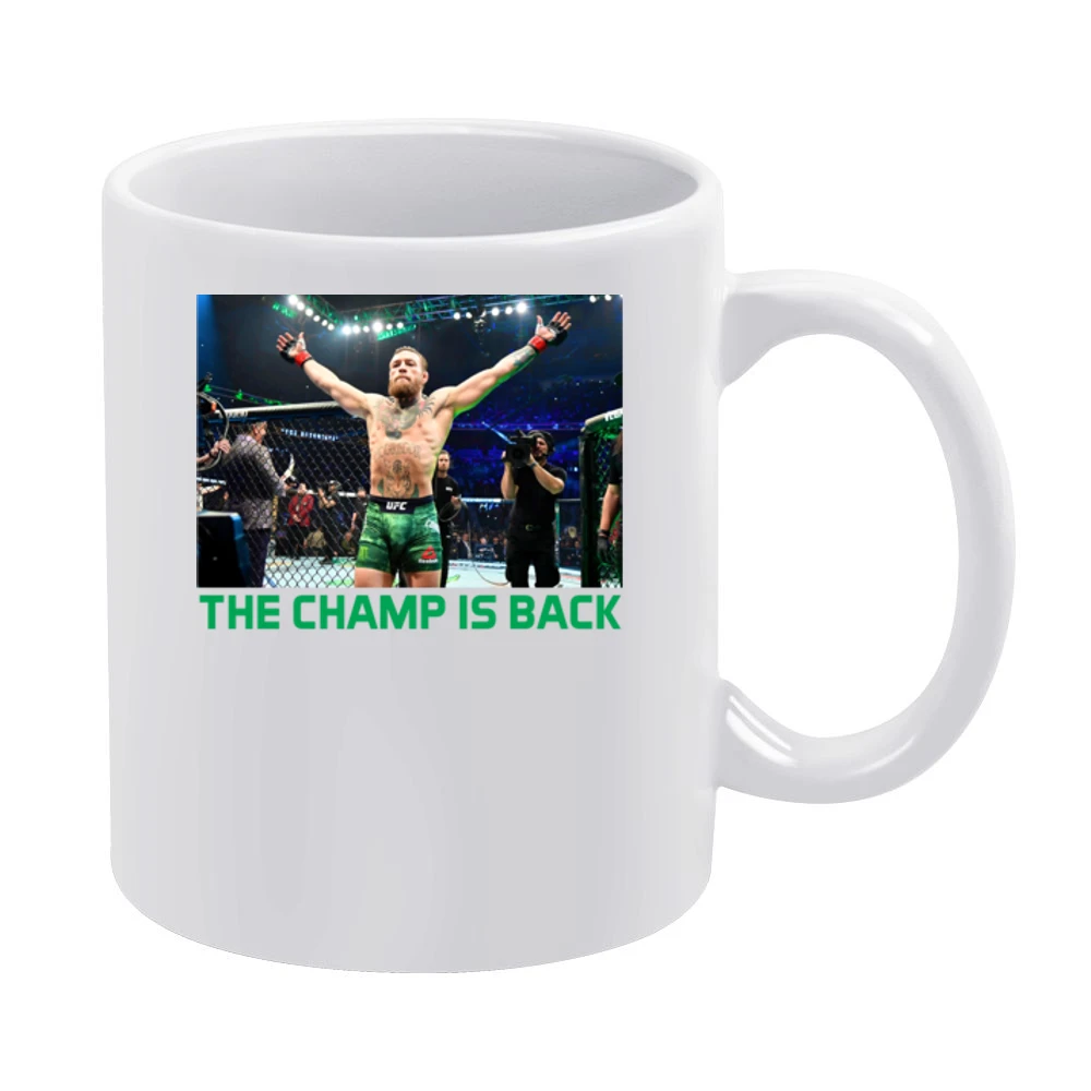 Conor Mcgregor The Champ Is Back Ufc 246 Mma Fight Fan White Mug