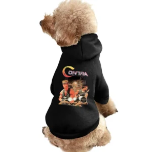 Contra Nes Nintendo Konami Old School Retro Video Game Fan Distressed Pet Apparel Clothes